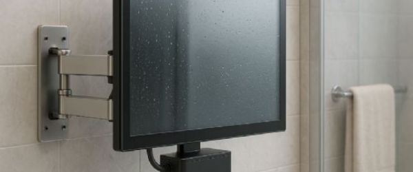 泡澡邊追劇？衛浴電視壁掛架值得安裝嗎? 優勢、限制與設計建議